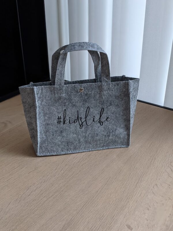 Kidslife shopper grijs